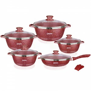 [Hot Item] Royal-Dessini Dessini Die Casting Cookware Set Dessini 23 PCS Dessini Pot Set Dessini Cooker Italy Dessini Die Cast Pot Dessini Cookware 12 Pieces Set