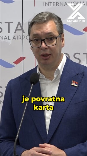74K views · 200 reactions | #aleksandarvucic #mostar #aerodrom #let #beograd #mostar | Herceg Televizija | Facebook