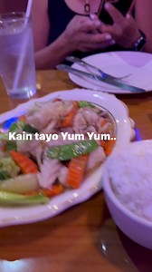 #squid with mix vegetable and fried rice#very delicious.. | Pinay Blondie