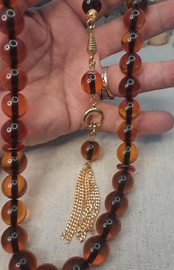 Handmade Honey Color Pressed Fire Amber Prayer Beads Worry Beads Turkish Tesbih Misbaha Tasbih - Etsy Canada