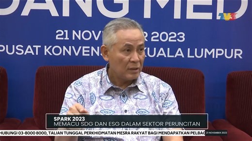 SPARK 2023 | Memacu SDG & ESG Dalam Sektor Peruncitan Pengamalan konsep kelestarian dalam perniagaan dengan meletakkan agenda Matlamat Pembangunan Mampan (SDG) dan inisiatif Alam Sekitar, Sosial dan Tadbir Urus (ESG) sebagai tonggak utama disifatkan penting bagi membentuk masa depan sektor peruncitan negara. | Buletin TV3 | Facebook