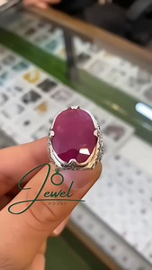 1.6K reactions · 28 shares | Natural African Ruby (yaqoot GF) Handmade Chandi Ring in 925 Quality now available at Jewelhouse. Customization Available. For order booking and more Information Kindly Contact Our Whatsapp Number Given in the Main Page Bio Details. #ring #silver #foryou #handmade #jewelry | Jewel House | Facebook