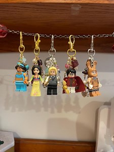 Lego Character Keychains | Beaded, Bag Charm - Etsy