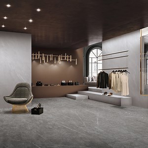 [Hot Item] Indoor Floor Stair Decoration Traditional Design Madrid Dark Grey Sintered Stone