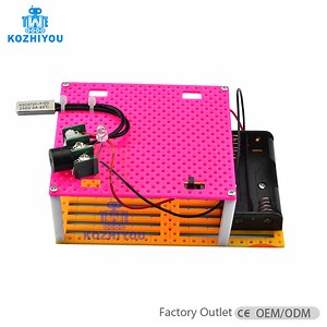 [Hot Item] Flame Temperature Sensor DIY Fire Alarm Educational Steam Toy and Secondary School Physics Experiment Manual Operation Model