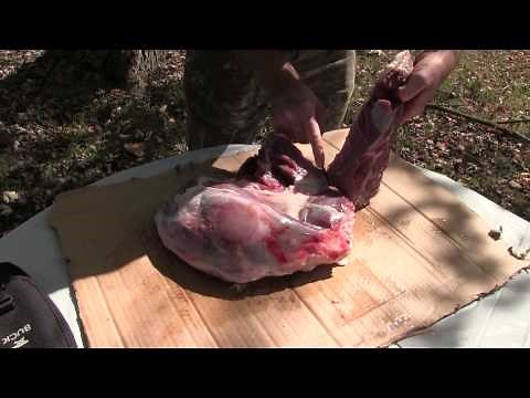 Deer Processing: How to de-bone a venison ham