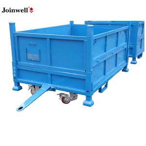 [Hot Item] Powder Coated Wire Mesh Storage Steel Pallet Cage