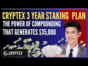 Cryptex Defi Staking Presentation: The Cryptex 3 Year Staking Plan