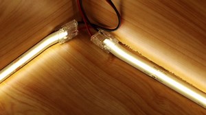 TORCHSTAR 8-Pack Extension Wires with Two-Side Connectors, UL Listed, for 8mm 2 Pin COB LED Single Color Strip Light, 5.91in 22AWG Extension Wires with Transparent Gapless Solderless Connectors