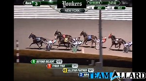 Beyond Delight gives Team Allard and Rene Allard a Saturday night delight win at Yonkers Raceway! | Box Girl