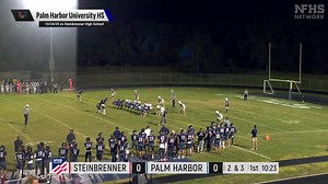 Football Recap: Grahm Pitcock's Big Game Can't Quite Lead Palm Harbor University over Chiles   How To Watch