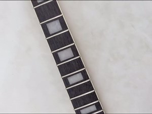Electric Guitar Neck 21 Fret 25.5inch Maple Rosewood Fretboard with Block Inlay, Replacement Neck Bolt on heel (white block)