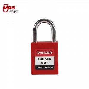 [Hot Item] Colorful 25mm Steel Shackle Safety Lockout Wholesale Industry Isolation Safe Padlock Manufacturer