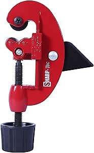 Sharp-Tec 3-28mm Tube Cutter, Adjustable Aluminum Alloy Pipe Cutter for Cutting Copper, Titanium, Brass, Stainless Steel, and Aluminum Tubing (Tube Cutter)