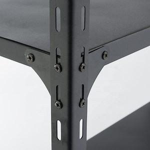 [Hot Item] Heavy-Duty Reinforced Metal Storage Racks Slotted Iron Rack Multi-Tier Steel Storage Rack