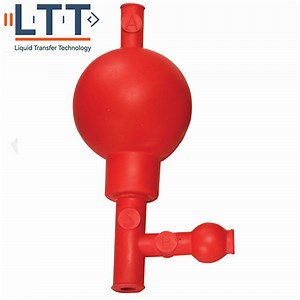 [Hot Item] Laboratory Rubber Suction Ball with Three Directions Chemistry Labware
