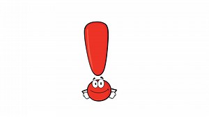 Question Mark And Exclamation Mark Cartoon Characters