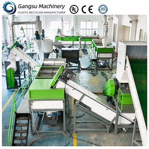 [Hot Item] HDPE PE PP Hard Waste Plastic Recycling Machine Plastic Flakes Recycling Washing Line