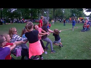 tug of war - boys vs girls