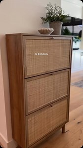 3.2K views · 20 reactions | Rattan/ Cane Mesh Style Shoe Rack #viral #trend #reels #reelsinstagram #trending #explore #explorepage #trendingreels #interiordesign #design #decor #shoes #india #photooftheday #photography | Ar Shahbaz Alam | Facebook