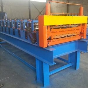 [Hot Item] Aluminium Plate Color Steel Plate Metal Wall Panel Tile Making Machine Plate Roll Forming Machine