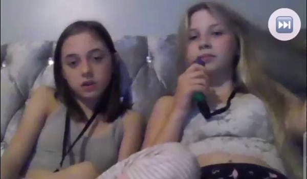 two 20yo teens flashing on monkeyapp omegle