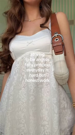 chloe nicole on Instagram: "succeeded today I think #coquette #shabbychic #fy #girly #springoutfit"