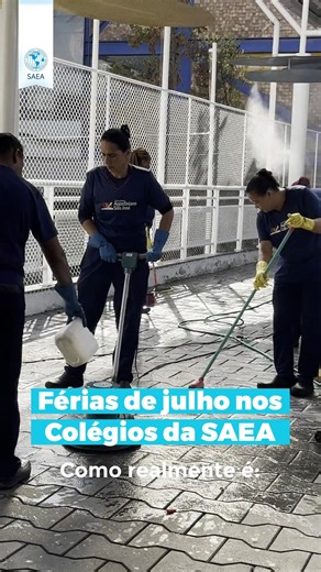 Enquanto os alunos recarregam as energias, a SAEA está a todo vapor!​ Nossos colégios estão passando por reformas e melhorias, com novos espaços incríveis que estão por vir. Tudo para garantir ainda mais qualidade, conforto e infraestrutura de ponta para o segundo semestre.​ 🚧💙 A pausa é para eles. Mas por aqui... é hora de transformar cada canto em um lugar ainda melhor pra aprender e conviver!​ #Educação #ColegiosSAEA | SAEA - Sociedade Agostiniana de Educação e Assistência