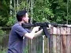 Saiga-12 semi-automatic combat shotgun