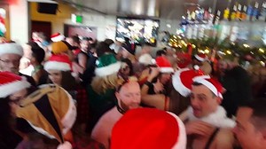 The @santaskivviesrun might be over but @ #lookoutsf is heating up!!! Come on down cuz the bar is open #santaskivviesrun #jocksundays #sundayfunday | Sfgaynightlife