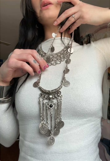 Small but mighty jewelry haul! Reminds me of Moroccan jewelry (my fav)! #jewelry #vintage #silver