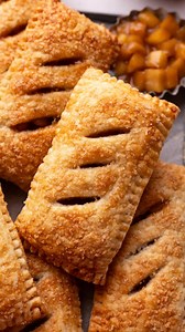 143K views · 10K reactions | These apple pies are a homemade upgrade of the popular takeaway classic! Each one features a flaky golden puff pastry and an *extra juicy* apple pie filling. They're soo much easier to make than a full apple pie, and they're perfect on their own or with a generous scoop of ice cream! I used @borgcraft puff pastry which happens to be vegan! Comment RECIPE PLEASE and I'll DM you the recipe. Or find the recipe in the comments below x | Rainbow Nourishments | Facebook