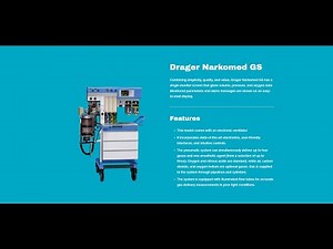 Drager Narkomed GS Anesthesia