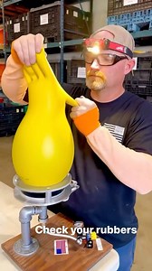 237K views · 3.6K reactions | Providing superior lineman gloves goes hand in hand with thorough glove testing. In this test, we inflate our gloves using pressurized air. This helps our guys in the shop inspect for nicks, tears, and other signs of damage that could cause electric shock to our crew members working on the line. Posted by @divergent_alliance | High Voltage Industries | Facebook