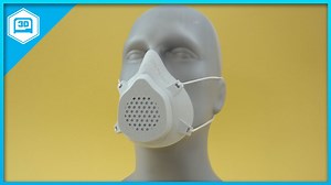 #3DPrinted Face Mask #Timelapse #3DThursday #3DPrinting