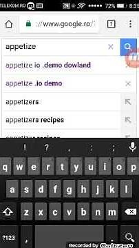 Appetize.io demo
