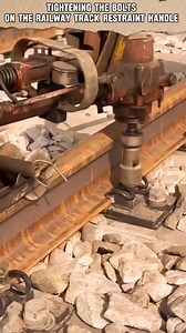 96K views · 361 reactions | Tightening the rail handle bolts #tools #rail #machine #ideas #trending | M-Tube TV | Facebook