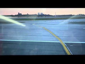 New York October 2023 - flight Air France take off