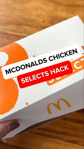 Have you seen this McDonald's Chicken Selects hack? 🔥🤯 #hotukdeals #hack #Savvy | Hotukdeals