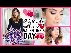 Get Ready With Me! Valentine's Day 2015 ♡