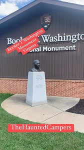 Booker T. Washington Monument visit @TheHauntedCampers #cemetery #gravesite #BookerTWashington #historical #Virginia | Sandy Foley
