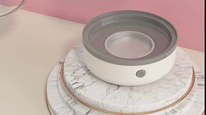 Baby Bottle Cleaned and Milk Bottle Steam Sterilizer for Baby Bottles, Pacifiers and Breast Pumps, Eliminating 99.99% of in 8 Minutes. (White)