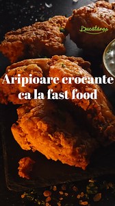 10K views · 234 reactions |  ARIPIOARE CROCANTE ca la fast-food? DA,...