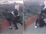 Shocking teen violence as beaten girl screams for her life