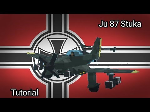 Junkers Ju87 Stuka - Dive Bomber - Roblox Plane Crazy Tutorial