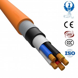 [Hot Item] SAA Approved Orange Circular Armoured Cable Copper Electric Cable Wire
