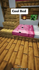 2.2K views · 29 reactions | Diseño de cama genial #minecraft #shorts | Silvio Gaming | Facebook