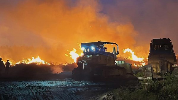 Railroad Fire in Clay County and Putnam County | Maps, updates
