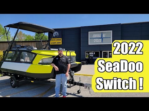 2022 SeaDoo Sea DooSwitch Cruise Walk around 18ft with 100hp