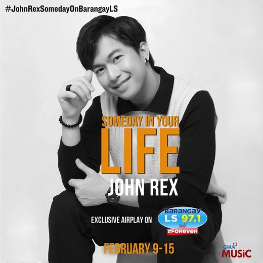 Uy, si JOHN REX nasa Barangay! Una nating mapapakinggan sa Barangay FM stations nationwide ang kanyang latest single na SOMEDAY IN YOUR LIFE. Kaya tutok na, Kabarangay! #JohnRexSomedayOnBarangay | Barangay LS 97.1